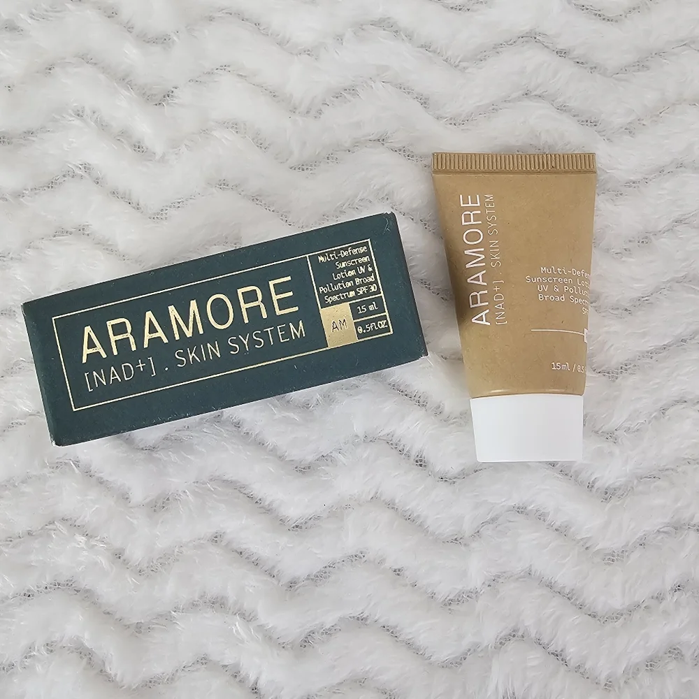 Aramore Multi-Defense Sunscreen Lotion UV And Pollution Broad Spectrum SPF 30 AM
